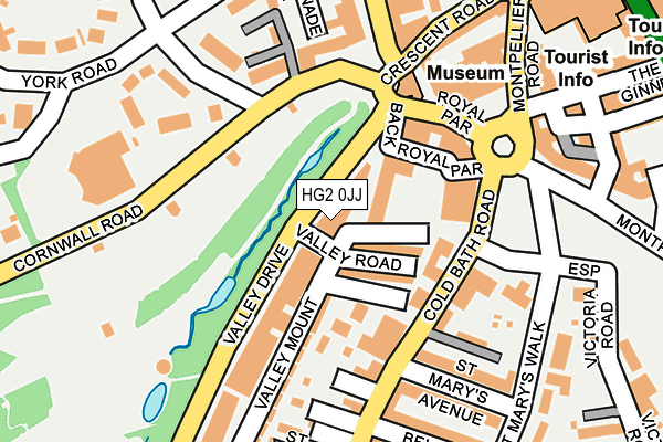 HG2 0JJ map - OS OpenMap – Local (Ordnance Survey) HG2 0JJ map - OS OpenMap – Local (Ordnance Survey)
