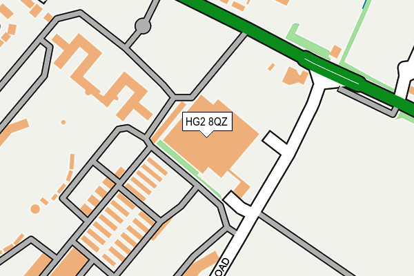 HG2 8QZ map - OS OpenMap – Local (Ordnance Survey) HG2 8QZ map - OS OpenMap – Local (Ordnance Survey)