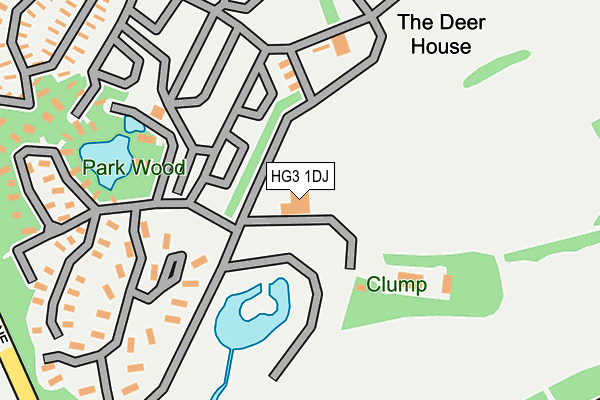 HG3 1DJ map - OS OpenMap – Local (Ordnance Survey) HG3 1DJ map - OS OpenMap – Local (Ordnance Survey)