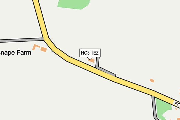 HG3 1EZ map - OS OpenMap – Local (Ordnance Survey) HG3 1EZ map - OS OpenMap – Local (Ordnance Survey)