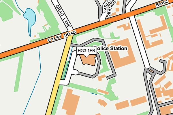 HG3 1FR map - OS OpenMap – Local (Ordnance Survey) HG3 1FR map - OS OpenMap – Local (Ordnance Survey)