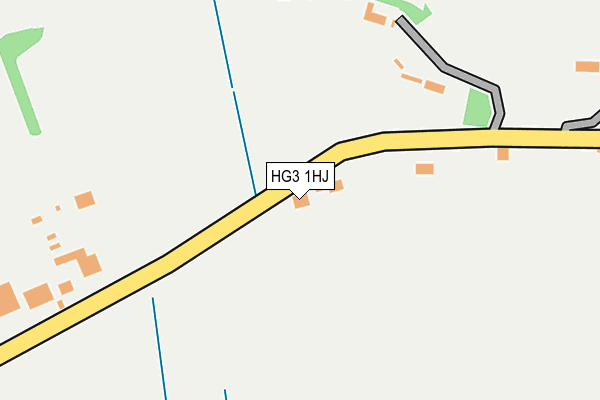 HG3 1HJ map - OS OpenMap – Local (Ordnance Survey) HG3 1HJ map - OS OpenMap – Local (Ordnance Survey)