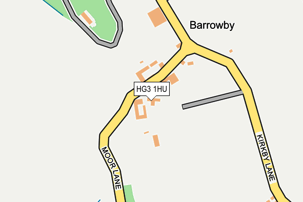 HG3 1HU map - OS OpenMap – Local (Ordnance Survey) HG3 1HU map - OS OpenMap – Local (Ordnance Survey)