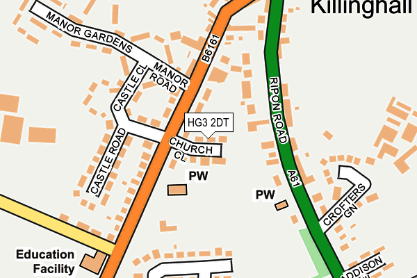 HG3 2DT map - OS OpenMap – Local (Ordnance Survey) HG3 2DT map - OS OpenMap – Local (Ordnance Survey)