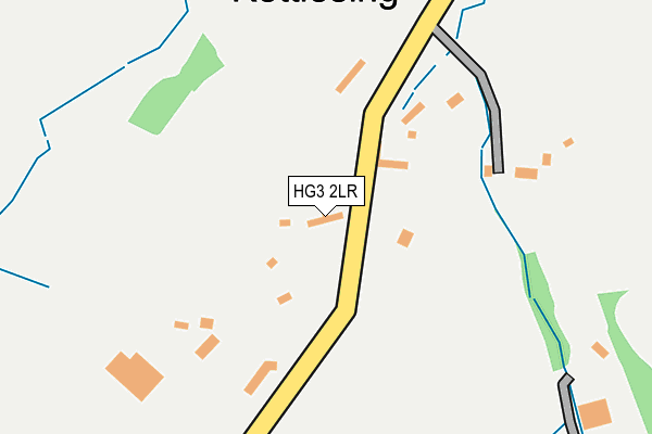 HG3 2LR map - OS OpenMap – Local (Ordnance Survey) HG3 2LR map - OS OpenMap – Local (Ordnance Survey)