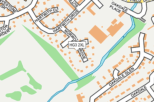 HG3 2XL map - OS OpenMap – Local (Ordnance Survey) HG3 2XL map - OS OpenMap – Local (Ordnance Survey)