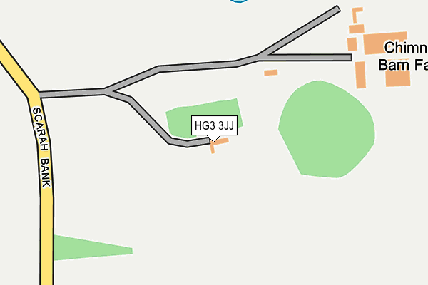 HG3 3JJ map - OS OpenMap – Local (Ordnance Survey) HG3 3JJ map - OS OpenMap – Local (Ordnance Survey)