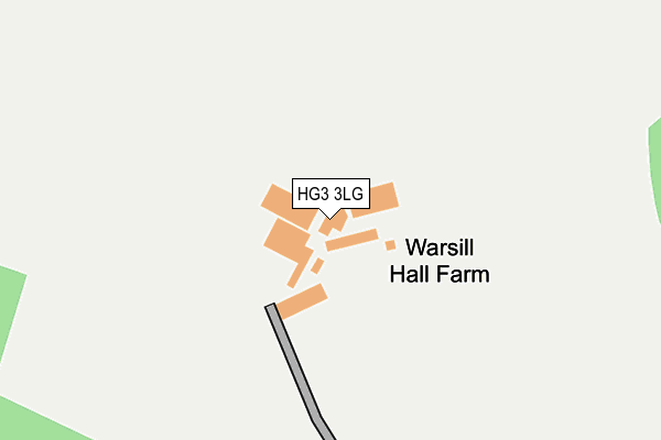 HG3 3LG map - OS OpenMap – Local (Ordnance Survey) HG3 3LG map - OS OpenMap – Local (Ordnance Survey)