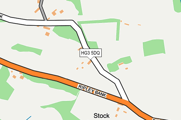 HG3 5DQ map - OS OpenMap – Local (Ordnance Survey) HG3 5DQ map - OS OpenMap – Local (Ordnance Survey)