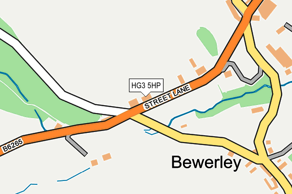HG3 5HP map - OS OpenMap – Local (Ordnance Survey) HG3 5HP map - OS OpenMap – Local (Ordnance Survey)