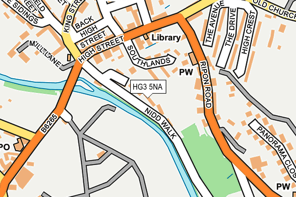 HG3 5NA map - OS OpenMap – Local (Ordnance Survey) HG3 5NA map - OS OpenMap – Local (Ordnance Survey)