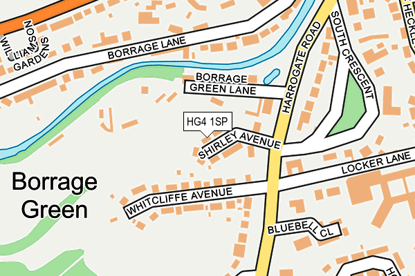 HG4 1SP map - OS OpenMap – Local (Ordnance Survey) HG4 1SP map - OS OpenMap – Local (Ordnance Survey)