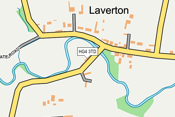 HG4 3TD map - OS OpenMap – Local (Ordnance Survey) HG4 3TD map - OS OpenMap – Local (Ordnance Survey)