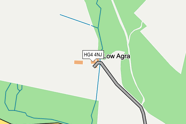 HG4 4NJ map - OS OpenMap – Local (Ordnance Survey) HG4 4NJ map - OS OpenMap – Local (Ordnance Survey)