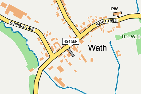 HG4 5EN map - OS OpenMap – Local (Ordnance Survey) HG4 5EN map - OS OpenMap – Local (Ordnance Survey)