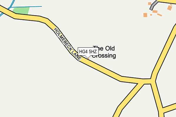 HG4 5HZ map - OS OpenMap – Local (Ordnance Survey) HG4 5HZ map - OS OpenMap – Local (Ordnance Survey)