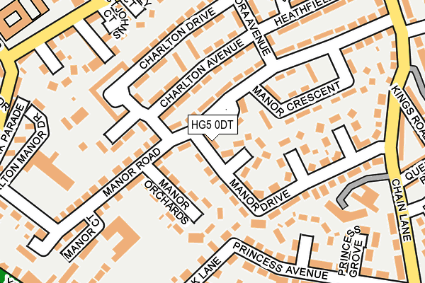 HG5 0DT map - OS OpenMap – Local (Ordnance Survey) HG5 0DT map - OS OpenMap – Local (Ordnance Survey)