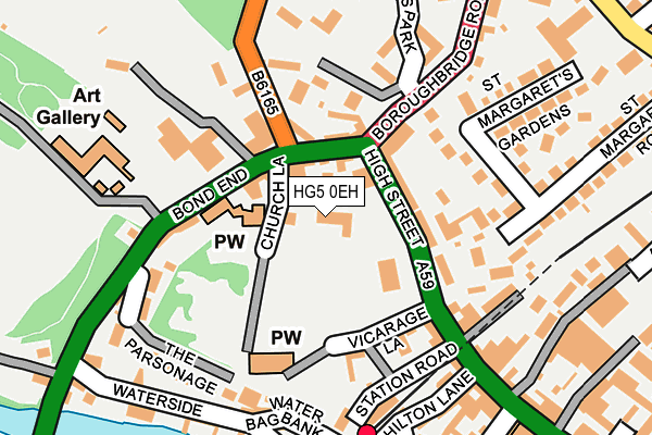 HG5 0EH map - OS OpenMap – Local (Ordnance Survey) HG5 0EH map - OS OpenMap – Local (Ordnance Survey)