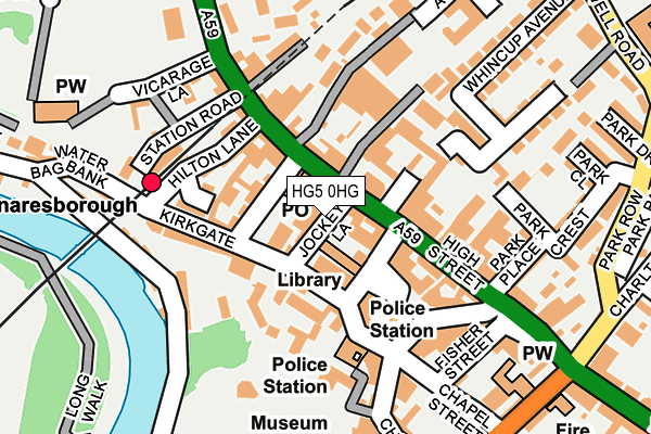 HG5 0HG map - OS OpenMap – Local (Ordnance Survey) HG5 0HG map - OS OpenMap – Local (Ordnance Survey)