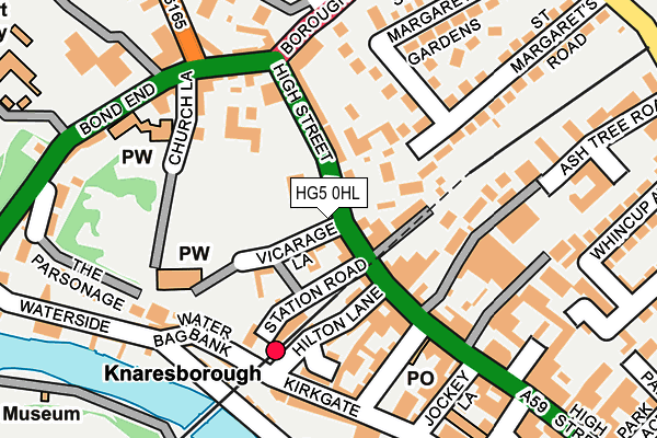 HG5 0HL map - OS OpenMap – Local (Ordnance Survey) HG5 0HL map - OS OpenMap – Local (Ordnance Survey)