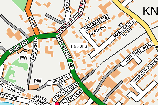 HG5 0HS map - OS OpenMap – Local (Ordnance Survey) HG5 0HS map - OS OpenMap – Local (Ordnance Survey)