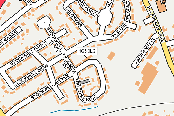 HG5 0LG map - OS OpenMap – Local (Ordnance Survey) HG5 0LG map - OS OpenMap – Local (Ordnance Survey)