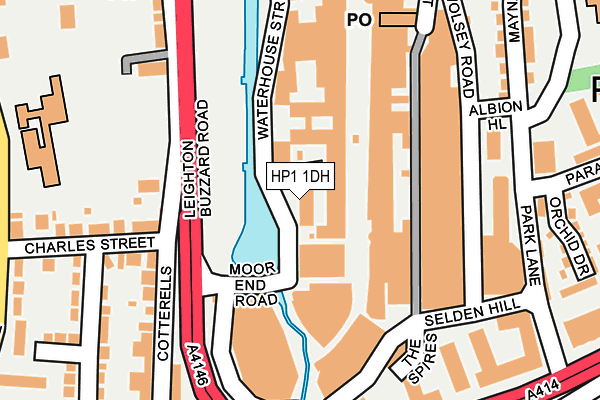 HP1 1DH map - OS OpenMap – Local (Ordnance Survey) HP1 1DH map - OS OpenMap – Local (Ordnance Survey)