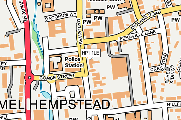 HP1 1LE map - OS OpenMap – Local (Ordnance Survey) HP1 1LE map - OS OpenMap – Local (Ordnance Survey)