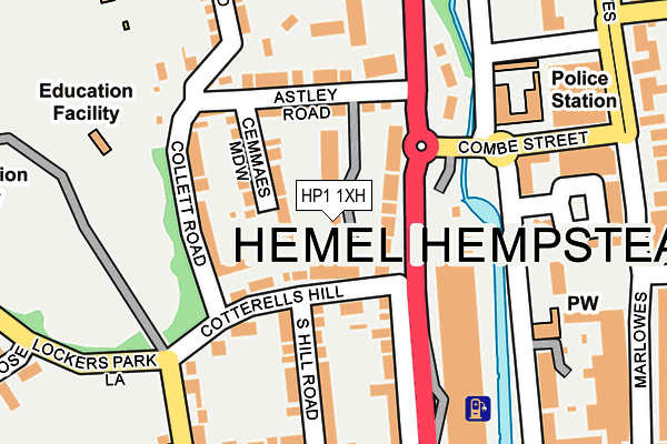 HP1 1XH map - OS OpenMap – Local (Ordnance Survey) HP1 1XH map - OS OpenMap – Local (Ordnance Survey)