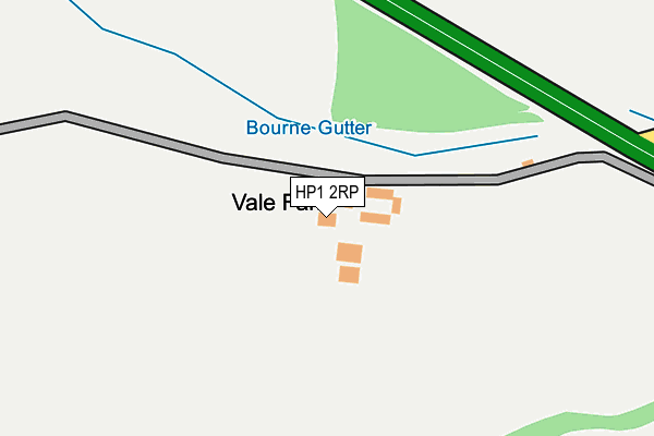 HP1 2RP map - OS OpenMap – Local (Ordnance Survey) HP1 2RP map - OS OpenMap – Local (Ordnance Survey)