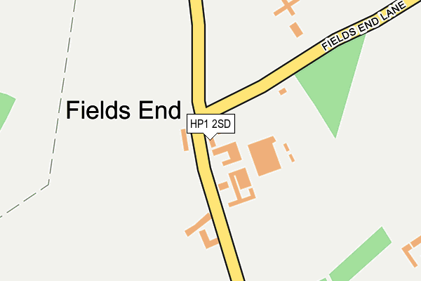 HP1 2SD map - OS OpenMap – Local (Ordnance Survey) HP1 2SD map - OS OpenMap – Local (Ordnance Survey)