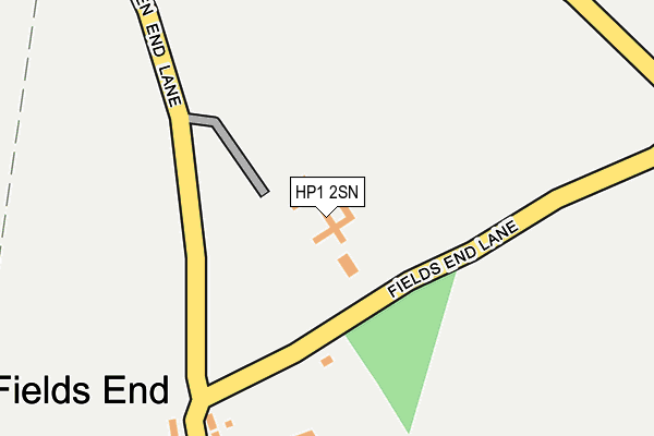 HP1 2SN map - OS OpenMap – Local (Ordnance Survey) HP1 2SN map - OS OpenMap – Local (Ordnance Survey)
