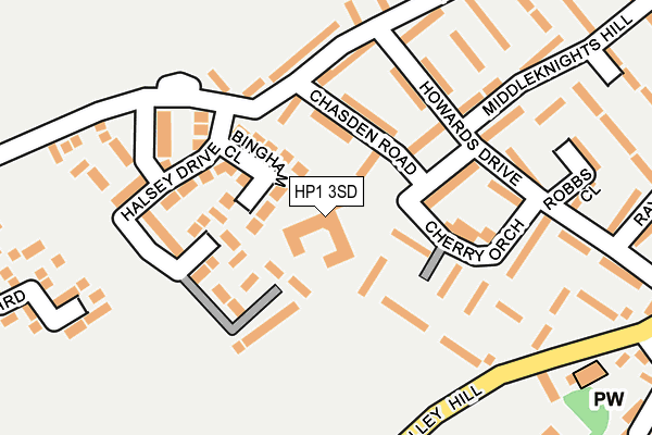 HP1 3SD map - OS OpenMap – Local (Ordnance Survey) HP1 3SD map - OS OpenMap – Local (Ordnance Survey)