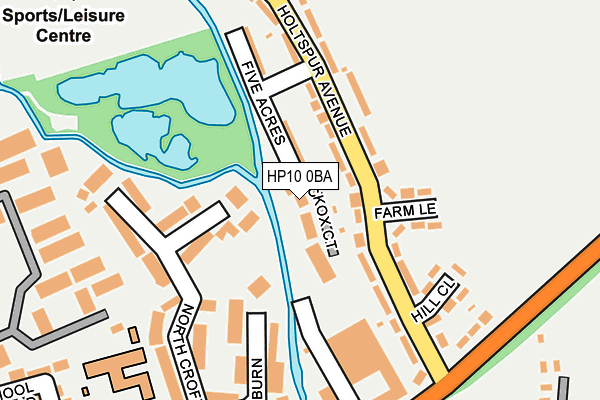 HP10 0BA map - OS OpenMap – Local (Ordnance Survey) HP10 0BA map - OS OpenMap – Local (Ordnance Survey)