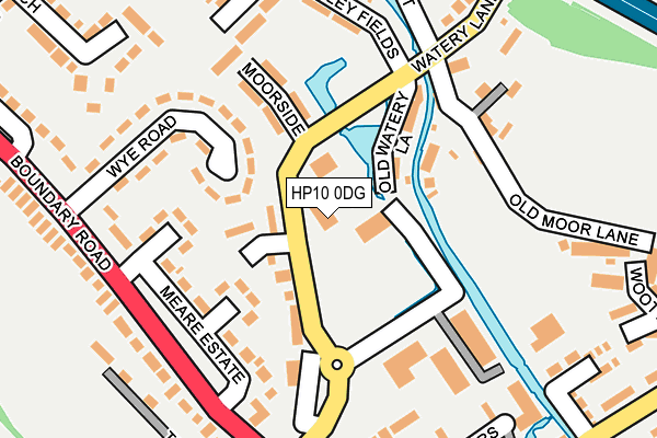 HP10 0DG map - OS OpenMap – Local (Ordnance Survey) HP10 0DG map - OS OpenMap – Local (Ordnance Survey)