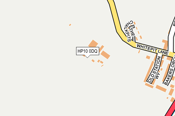 HP10 0DQ map - OS OpenMap – Local (Ordnance Survey) HP10 0DQ map - OS OpenMap – Local (Ordnance Survey)