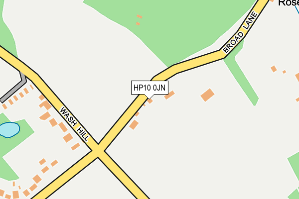 HP10 0JN map - OS OpenMap – Local (Ordnance Survey) HP10 0JN map - OS OpenMap – Local (Ordnance Survey)