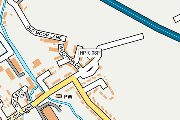 HP10 0SP map - OS OpenMap – Local (Ordnance Survey) HP10 0SP map - OS OpenMap – Local (Ordnance Survey)