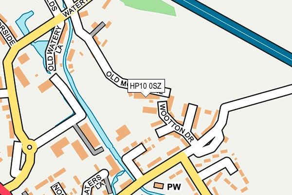 HP10 0SZ map - OS OpenMap – Local (Ordnance Survey) HP10 0SZ map - OS OpenMap – Local (Ordnance Survey)
