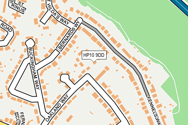 HP10 9DD map - OS OpenMap – Local (Ordnance Survey) HP10 9DD map - OS OpenMap – Local (Ordnance Survey)
