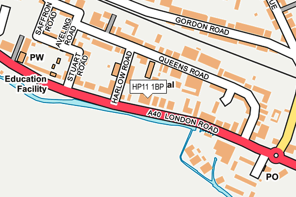HP11 1BP map - OS OpenMap – Local (Ordnance Survey) HP11 1BP map - OS OpenMap – Local (Ordnance Survey)