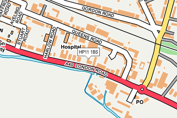 HP11 1BS map - OS OpenMap – Local (Ordnance Survey) HP11 1BS map - OS OpenMap – Local (Ordnance Survey)