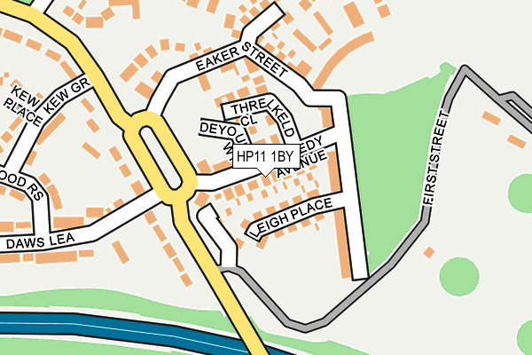 HP11 1BY map - OS OpenMap – Local (Ordnance Survey) HP11 1BY map - OS OpenMap – Local (Ordnance Survey)