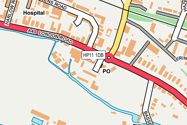 HP11 1DB map - OS OpenMap – Local (Ordnance Survey) HP11 1DB map - OS OpenMap – Local (Ordnance Survey)