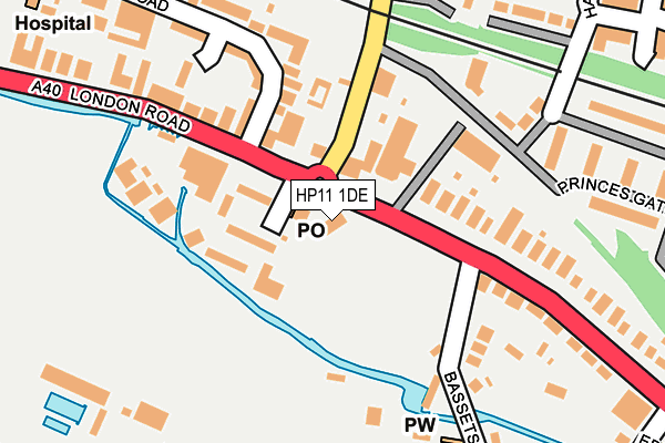 HP11 1DE map - OS OpenMap – Local (Ordnance Survey) HP11 1DE map - OS OpenMap – Local (Ordnance Survey)