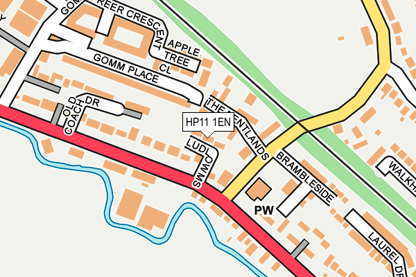 HP11 1EN map - OS OpenMap – Local (Ordnance Survey) HP11 1EN map - OS OpenMap – Local (Ordnance Survey)