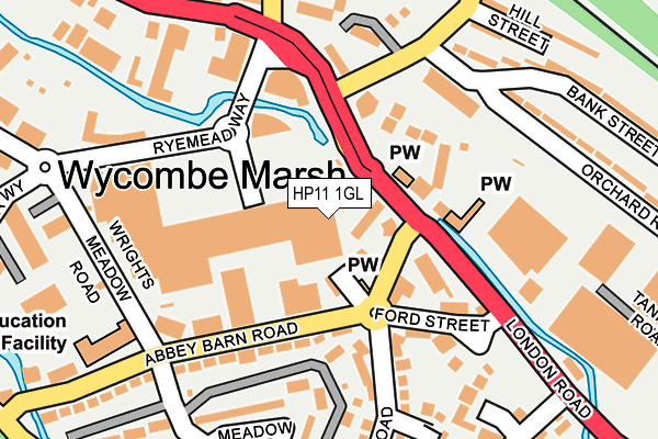 HP11 1GL map - OS OpenMap – Local (Ordnance Survey) HP11 1GL map - OS OpenMap – Local (Ordnance Survey)