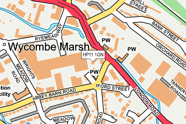 HP11 1GN map - OS OpenMap – Local (Ordnance Survey) HP11 1GN map - OS OpenMap – Local (Ordnance Survey)
