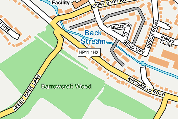 HP11 1HX map - OS OpenMap – Local (Ordnance Survey) HP11 1HX map - OS OpenMap – Local (Ordnance Survey)