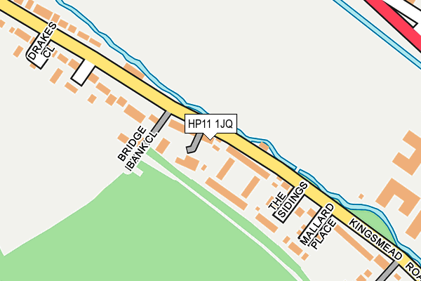 HP11 1JQ map - OS OpenMap – Local (Ordnance Survey) HP11 1JQ map - OS OpenMap – Local (Ordnance Survey)
